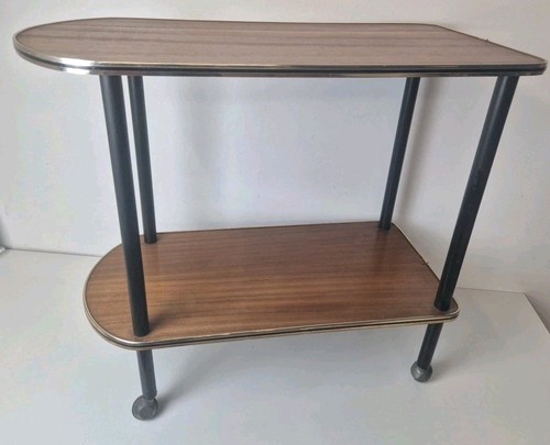 Two tier side table wheeled - tier,