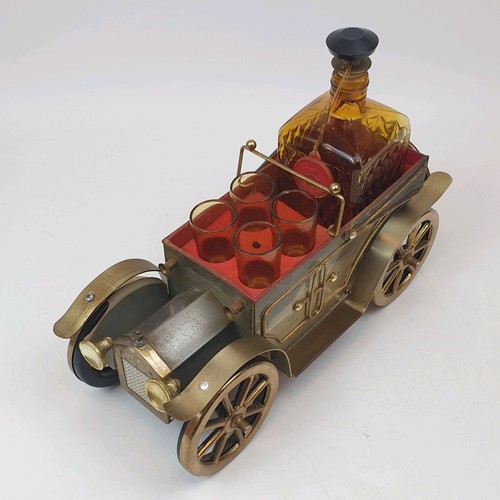 Vintage car decanter set four - vintage,