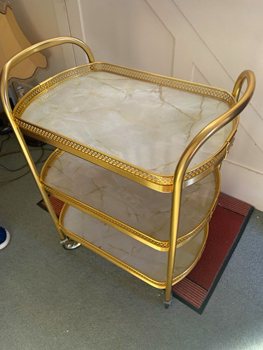 Vintage gold tone - vintage, metal