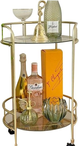 Golden drink trolley tier - drink,