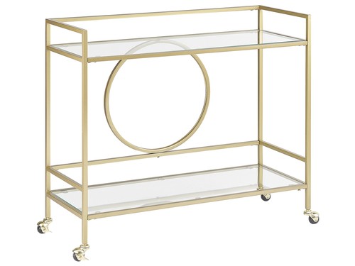 Metal drinks trolley - metal,