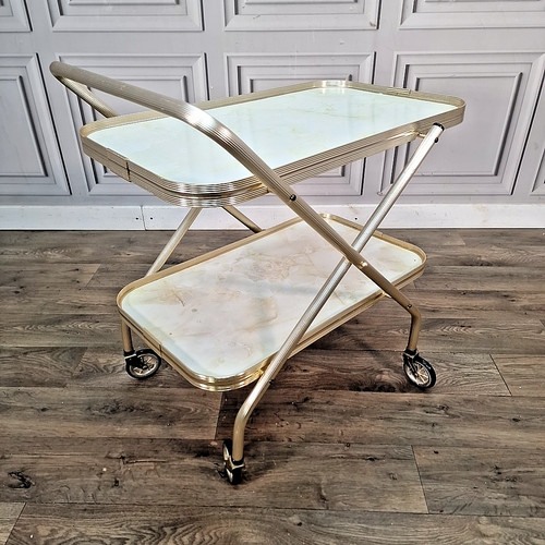 Vintage drinks tea trolley - trolley,