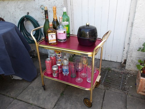 Vintage carefree tier gold - 2-tier,