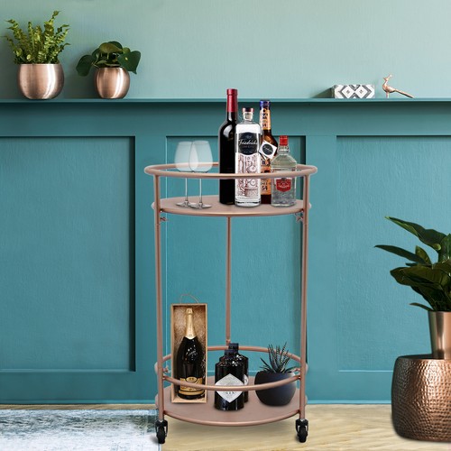 Tier rose gold bar - bar, cart