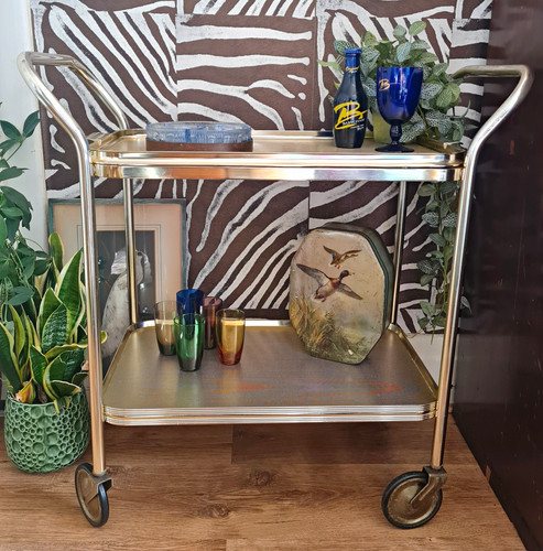 Vintage retro 1960 gold - 1960's,