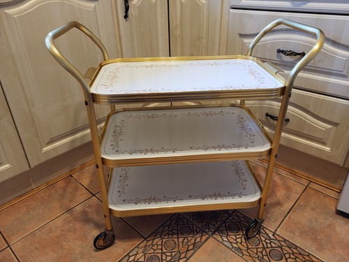 Vintage tier gold hostess - vintage,