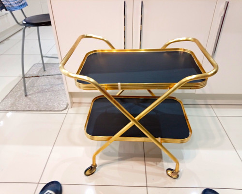 Folding tier gold - 2-tier,