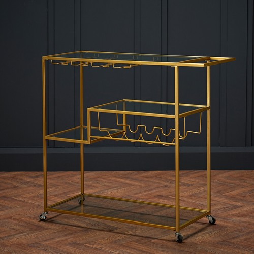 Porter gold glass - gold, drinks