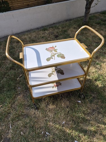 Vintage gold floral rose - gold,