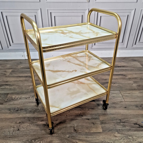 Vintage drinks tea trolley - drinks,