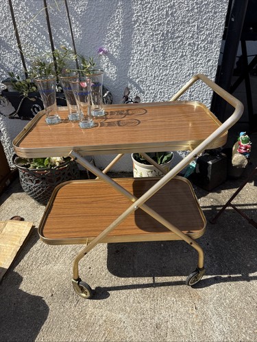 Vintage trolley drinks garden - drinks,