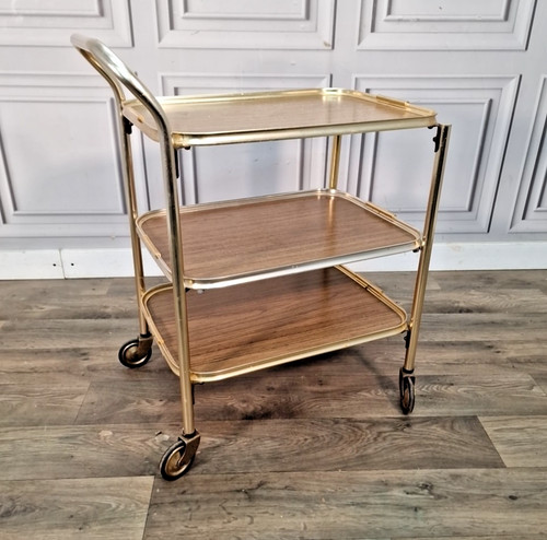 Vintage tea trolley drinks - tea,