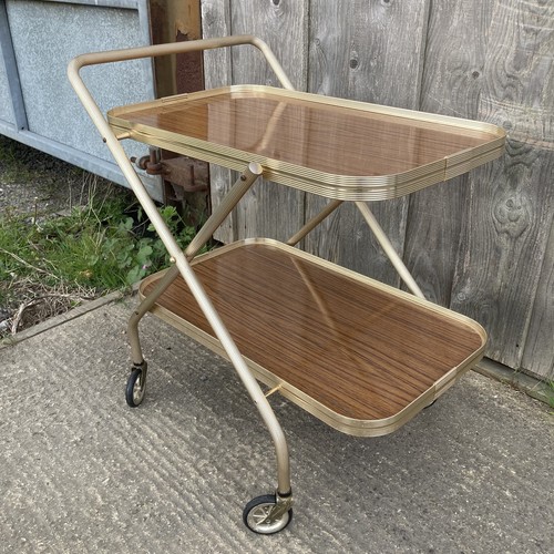 Vintage foldable drinks - foldable, trolly