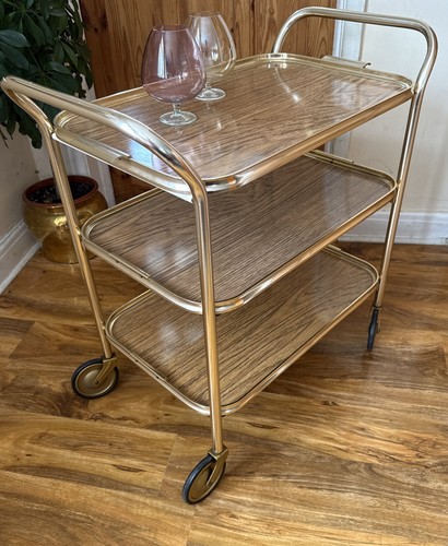 Vintage drinks trolley tier - 3,