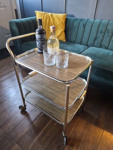 Vintage tea trolley drinks - vintage,