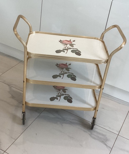Vintage retro redoute roses - /,