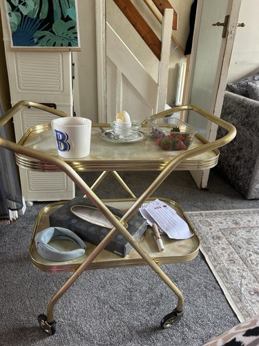 Vintage gold two - vintage, trolley