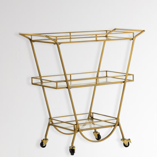Drinks trolley gold tier - drinks,